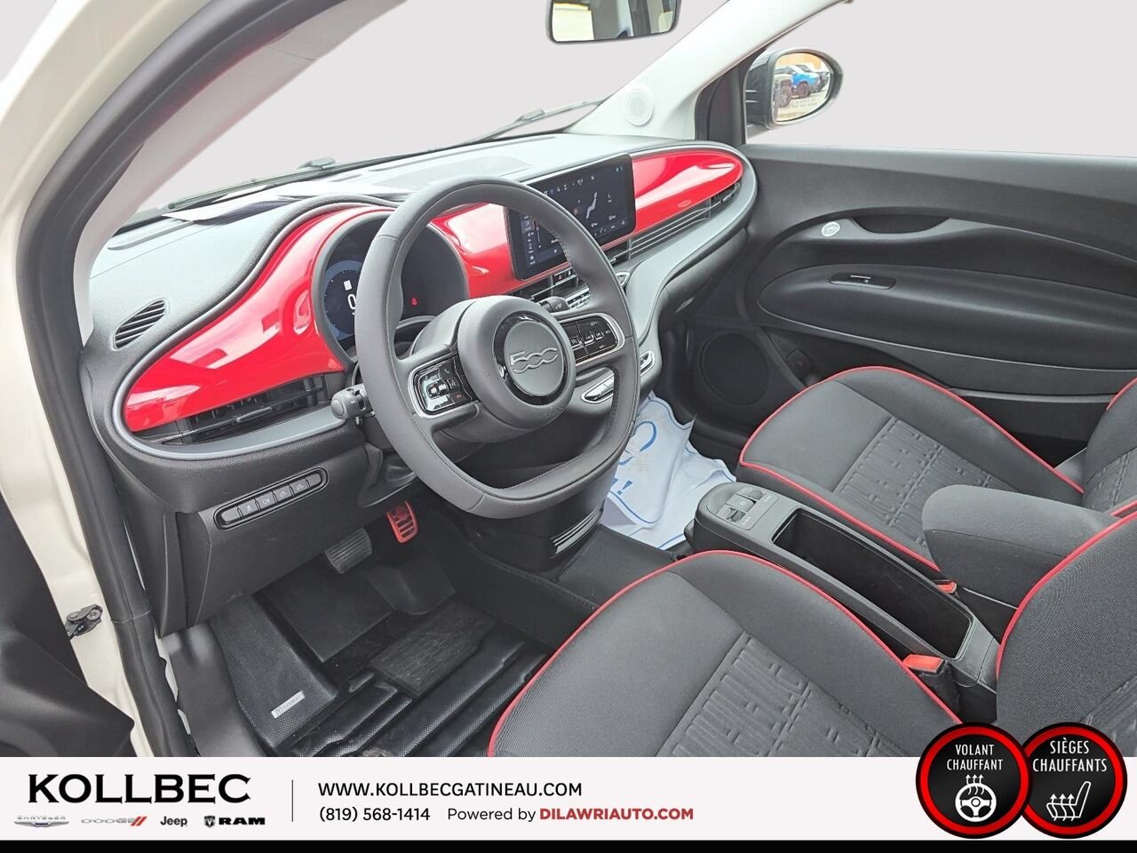 FIAT 500E Édition (RED) 2025 Blanc Ottawa & Gatineau - photo #23