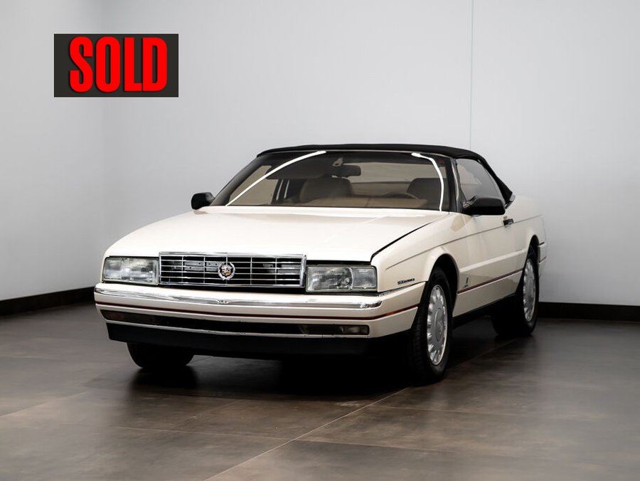 Cadillac Allante 1993 1993 Blanc