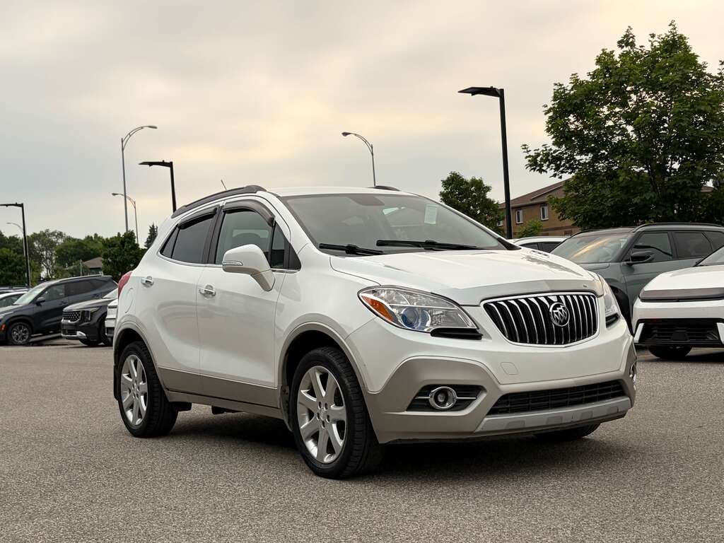 Buick Encore 2015 Blanc Gatineau - photo #1