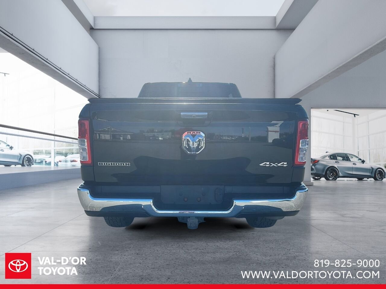 2019 Ram 1500 Big Horn cabine d'équipe 4x4 caisse de 6 pi 4 po Black Val-d'Or - photo #2