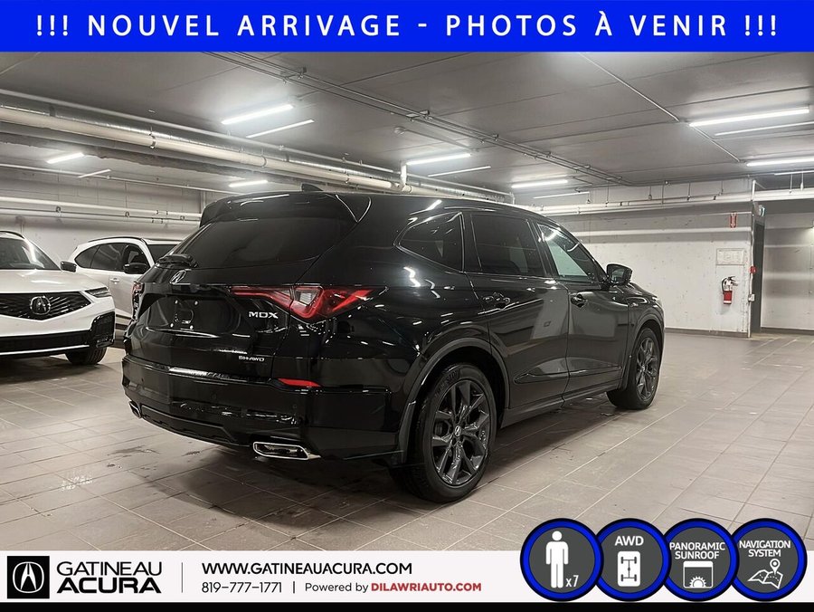 Acura MDX *** UN PROPRIO + CLEAN CARFAX *** 2024 Noir