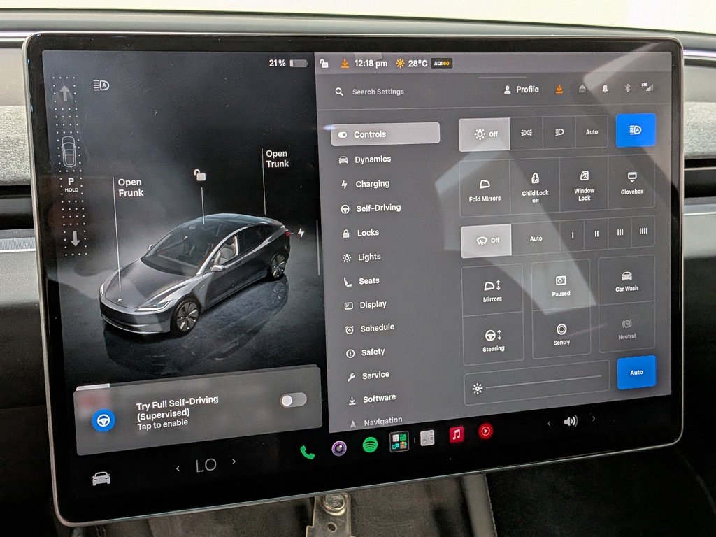 Tesla Model 3 2024 Gris Val-David - photo #27