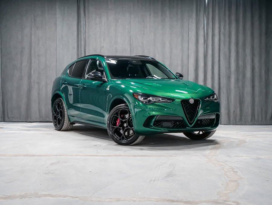 2024 Alfa Romeo Stelvio QUADRIFOLIO Green
