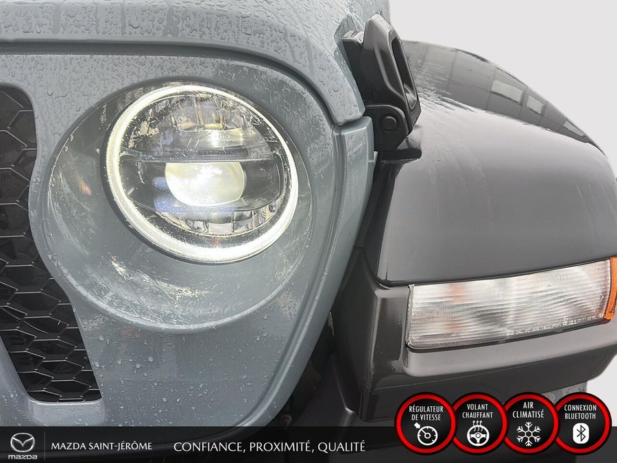 Jeep Wrangler Sport S | 4X4 | BAS KM | DÉCAPOTABLE 2024 Gris