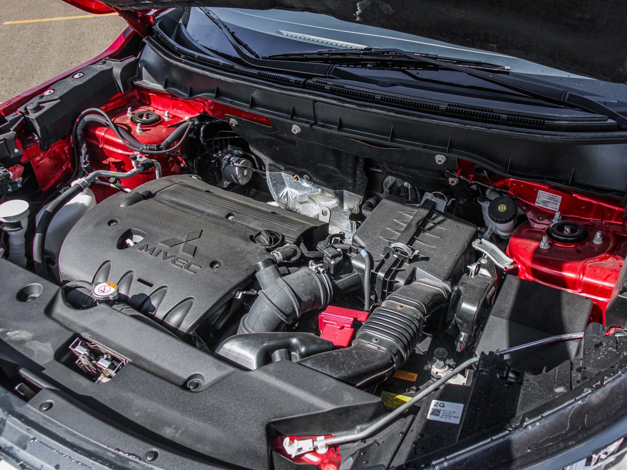 2024 Mitsubishi RVR ES AWC Red Sherwood Park - photo #13