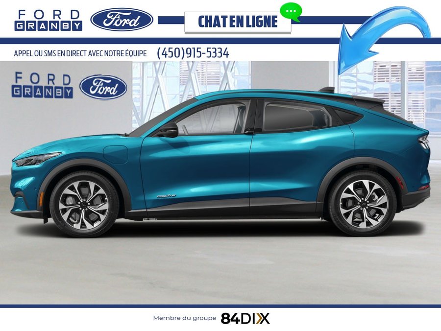 Ford Mustang Mach-E Sélect TI 2026 Bleu Adriatique métallisé