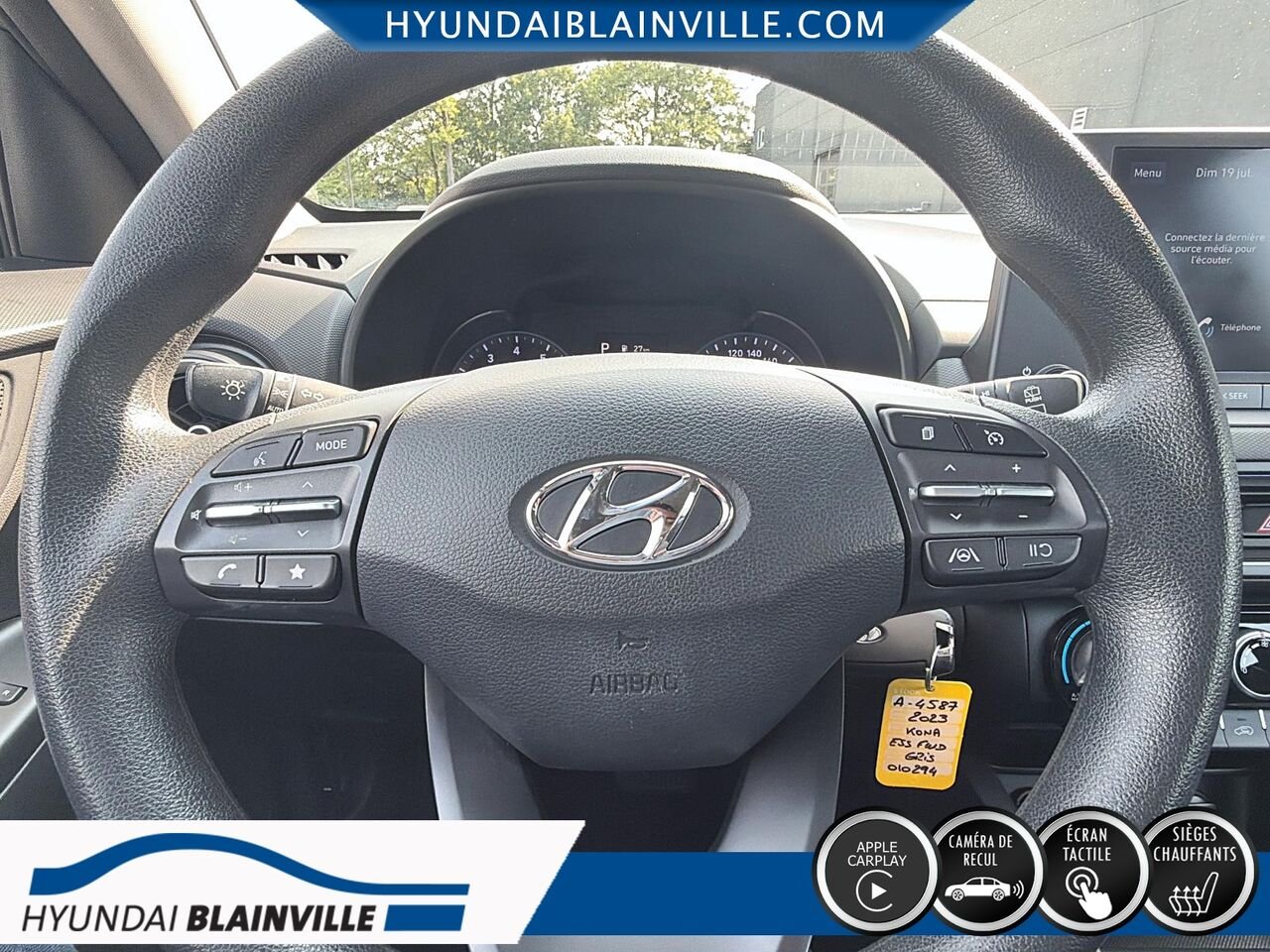 2023 Hyundai Kona Grey Blainville - photo #12