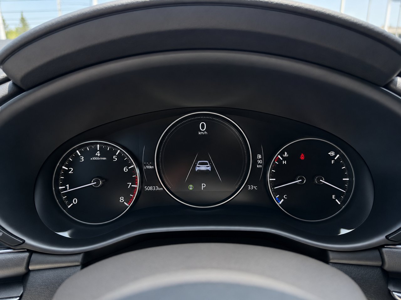 MAZDA 3 sport GS luxury 2024 Gris Châteauguay - photo #12