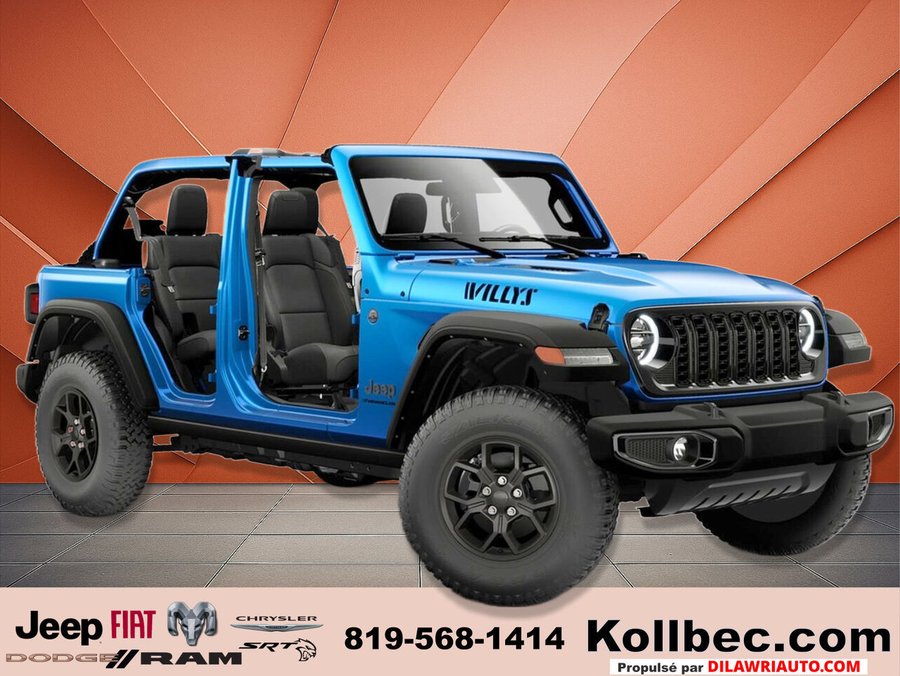 2026 JEEP Wrangler Hydro Blue Pearl