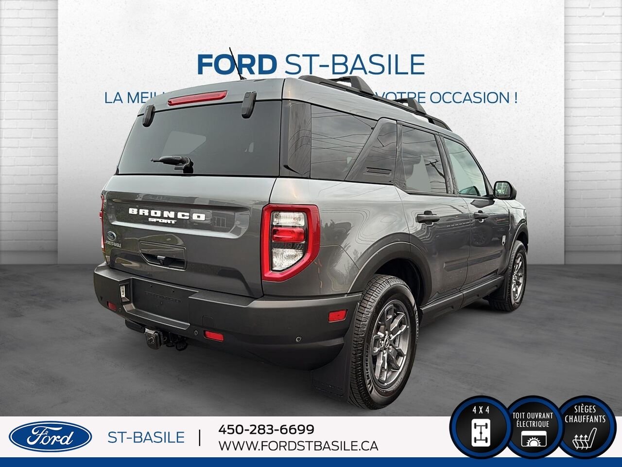 2021 Ford BRONCO Grey Saint-Basile-le-Grand - photo #7
