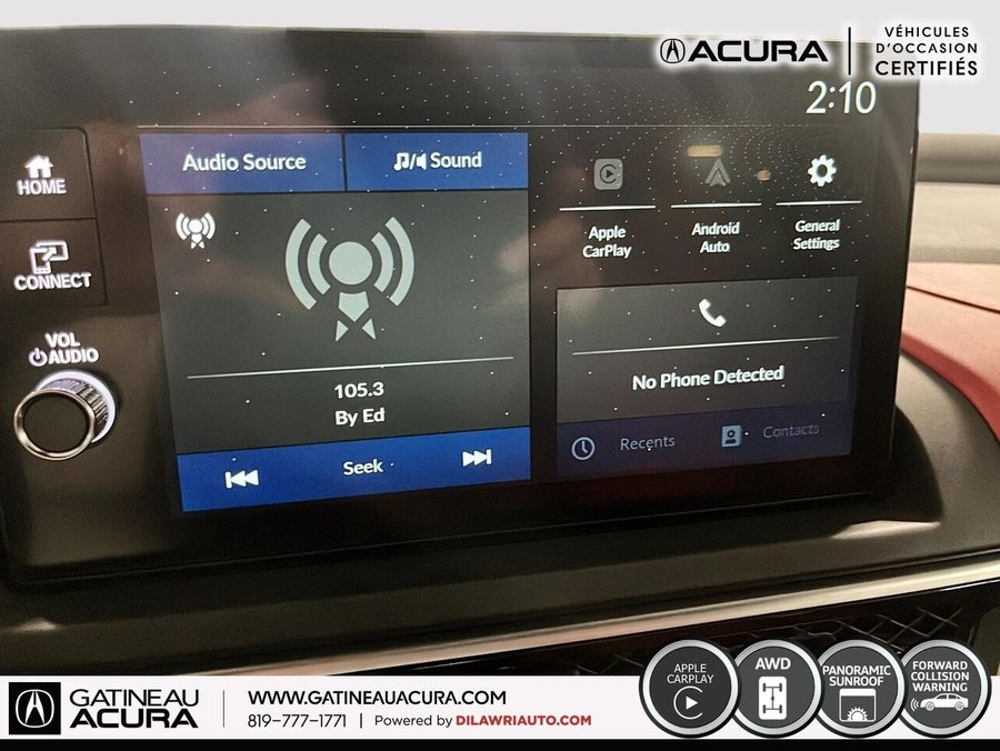 Acura ADX *** BAS KILOMÉTRAGE *** 2025 Blanc