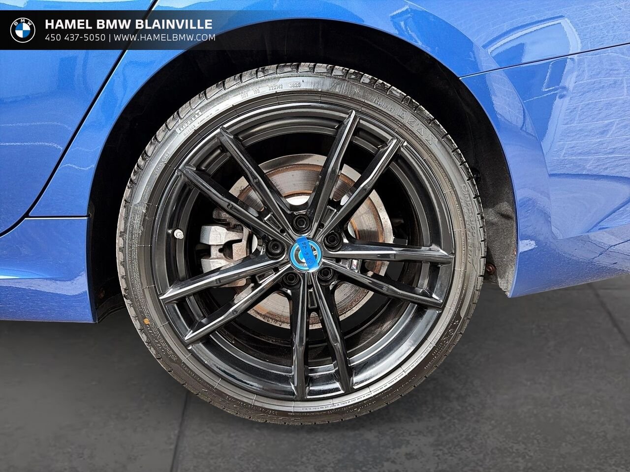 2022 BMW 3 Series 330e xDrive hybride rechargeable Blue Blainville - photo #6
