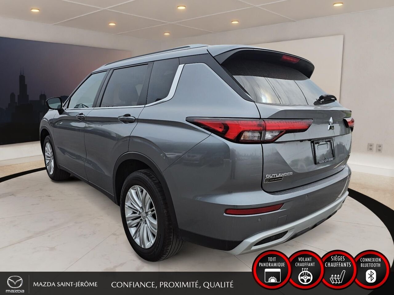 2024 Mitsubishi Outlander Grey Ste-Agathe des Monts - photo #9