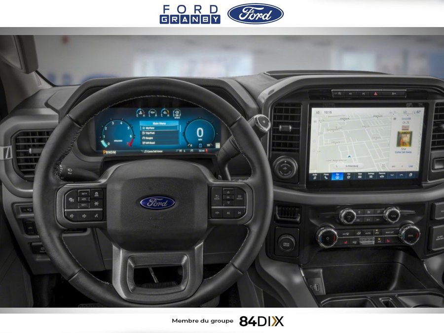 Ford F-150 XLT cabine SuperCrew 4RM caisse de 5,5 pi 2025 Blanc Oxford