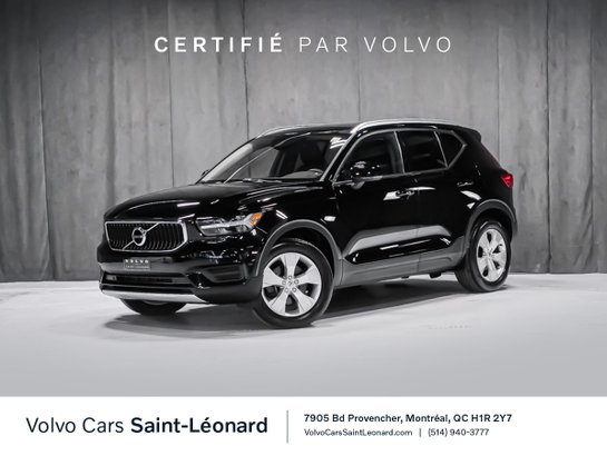 Volvo XC40 T4 MOMENTUM CLIMATE 2022 NOIR SOLID