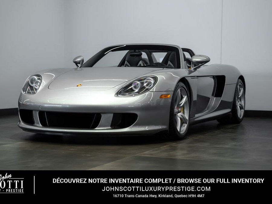 2006 Porsche Carrera GT 2006 Silver