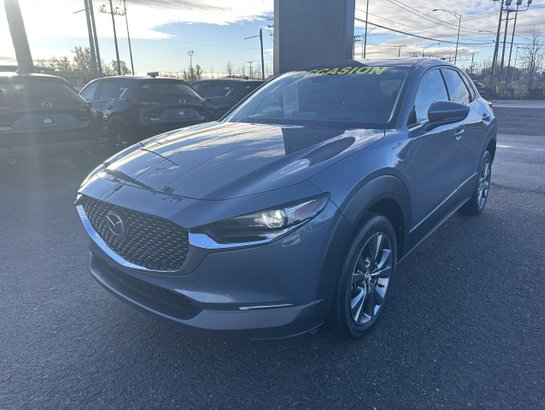 Mazda CX-30 GT | AWD | TOIT | MAGS | CAMÉRA DE RECUL | SIEGES CHAUFFANTS | CUIR 2020 Gris