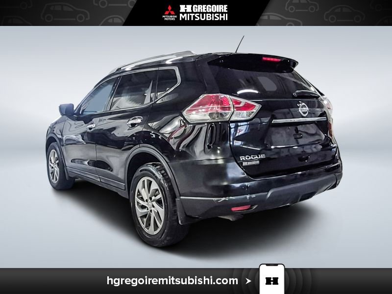Nissan Rogue MA4350 | SL * AWD* Cuir * Mags * Toit * Caméra * Bluetooth 2015 Noir Laval - photo #5