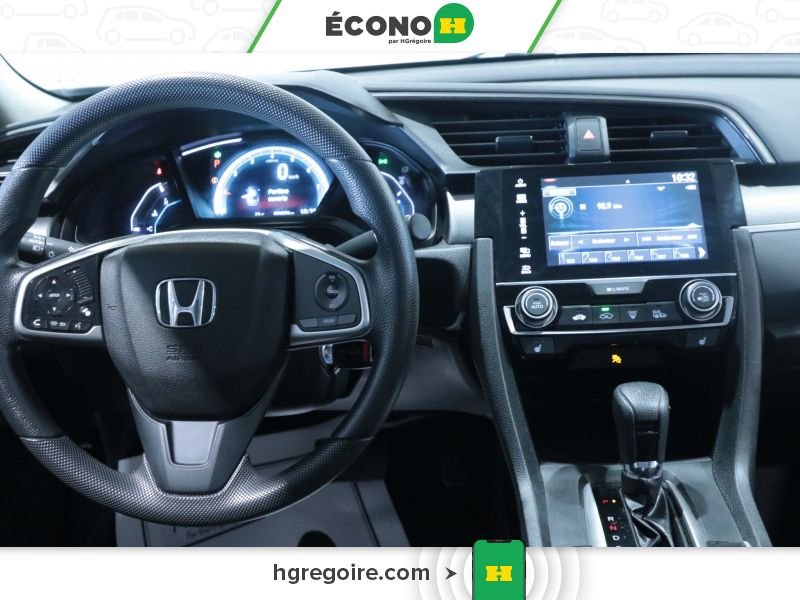 Honda Civic 822001 | LX AUTO GR ÉLEC A/C BLUETOOTH CAMÉRA 2017 Noir Laval - photo #12