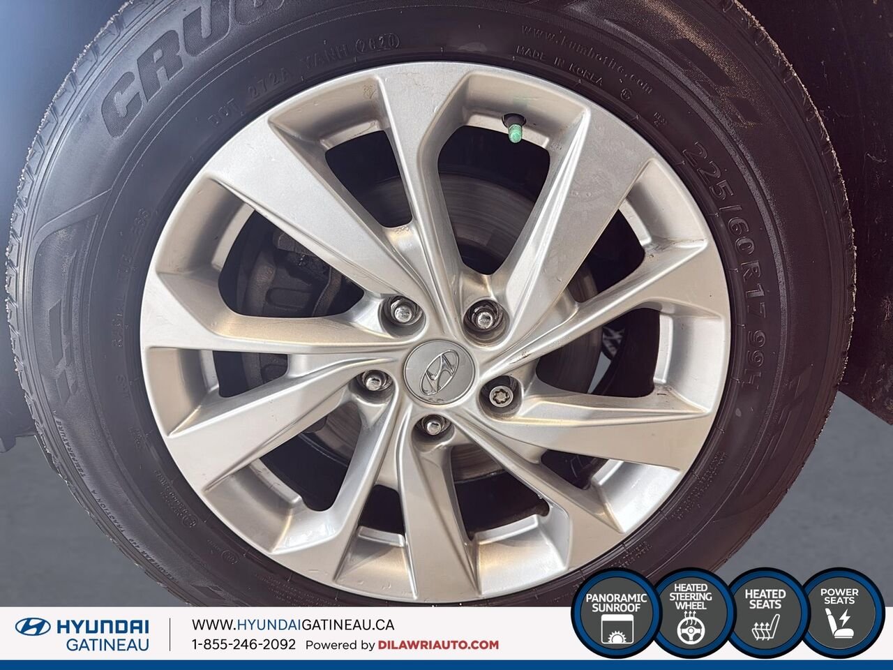 Hyundai Tucson Luxe TI *** air climatiser ,toit ouvrant , cuir *** 2019 Blanc Ottawa & Gatineau - photo #6