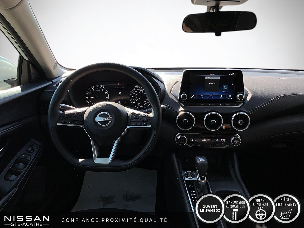 2024 Nissan Sentra SV CVT White Saint-Jérôme - photo #9