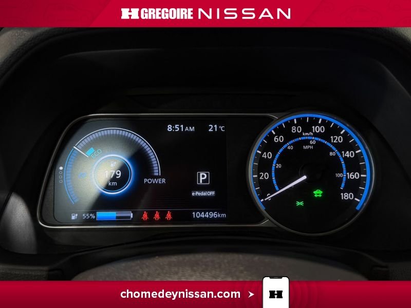 Nissan Leaf 2023 Blanc Saint-Eustache - photo #19