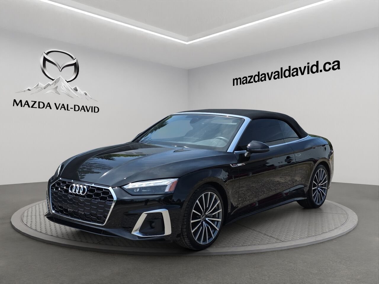 2023 Audi A5 cabriolet Progressiv 45 TFSI quattro, S-LINE, Navigation, Détecteur d'angles morts Black Val-David - photo #0