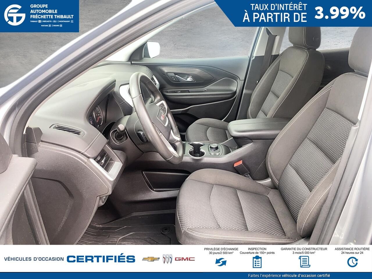 GMC TERRAIN SLE Traction intégrale, 4 portes SLE 2023 Gris Montmagny - photo #7