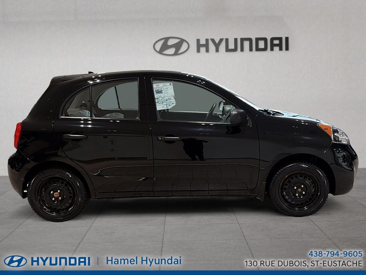 2016 Nissan Micra Black Saint-Eustache - photo #1
