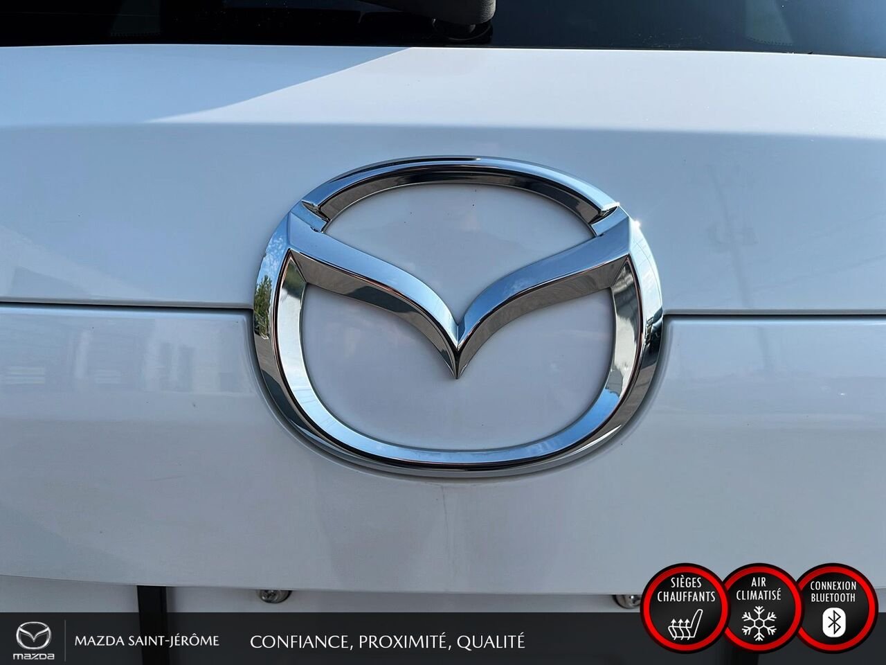 Mazda CX-5 GT | TOIT OUVRANT | CUIR | NAVIGATION | AWD | 2021 Blanc Saint-Jérôme - photo #7