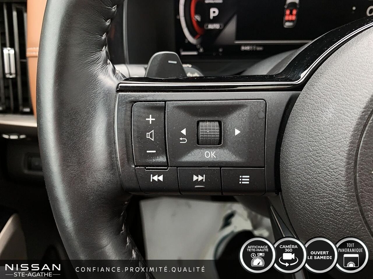 2023 Nissan Pathfinder Platinum | CUIR BRUN | TOIT PANORAMIQUE | TOWING PACKAGE | Green Saint-Jérôme - photo #18