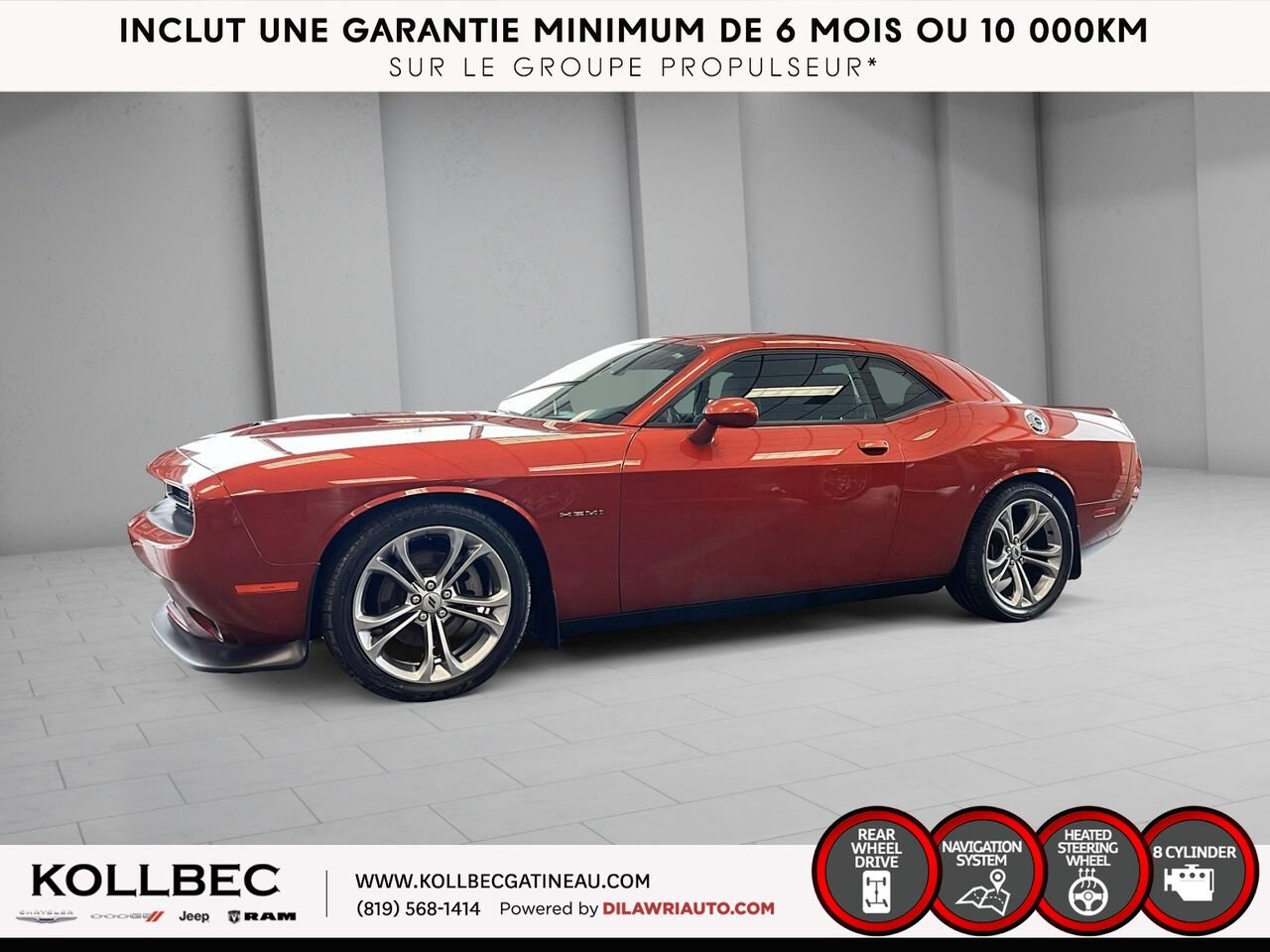 2021 DODGE CHALLENGER R/T Orange Ottawa & Gatineau - photo #18