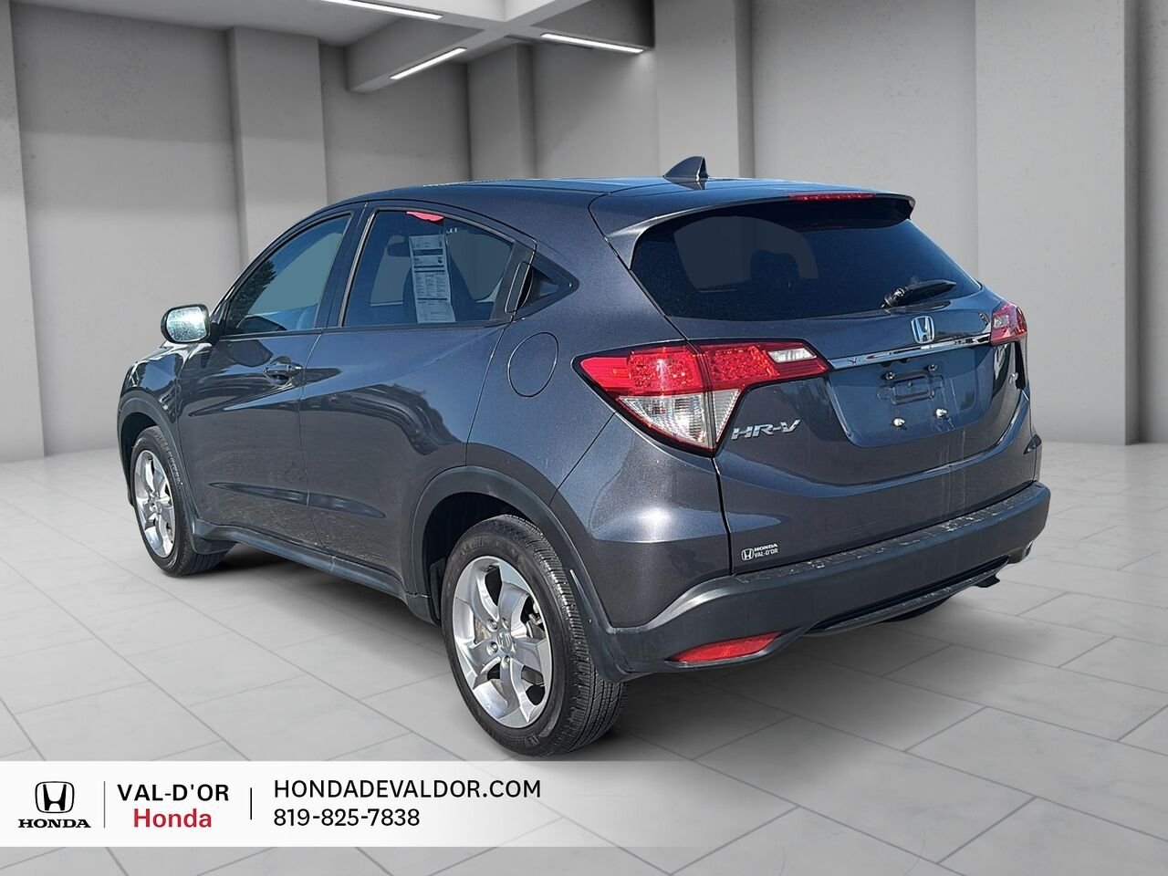 2022 Honda HR-V LX AWD APPLE CAR PLAY ANDROID AUTO Grey Val-d'Or - photo #3