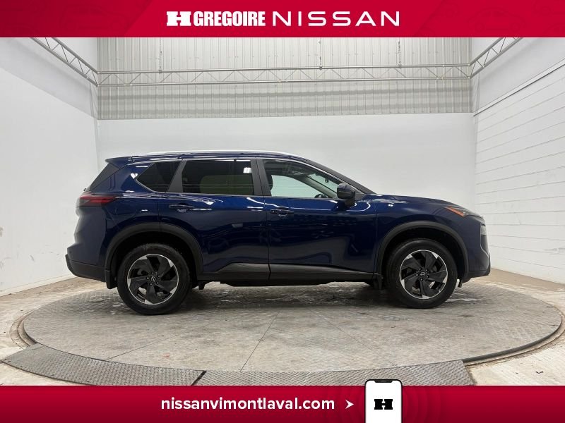 Nissan Rogue VM3579 | SV Moonroof AWD CARPLAY A PARTIR DE 2.99% 2024 Bleu Laval - photo #4