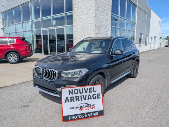 2019 BMW X3 X3 xDrive30i EXECUTIVE PACKAGE-CUIR-TOIT PANO-SIÈGES CHAUFFANTS Black