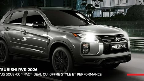 Mitsubishi RVR 2026 : le VUS sous-compact idéal pour Gatineau et l’Outaouais