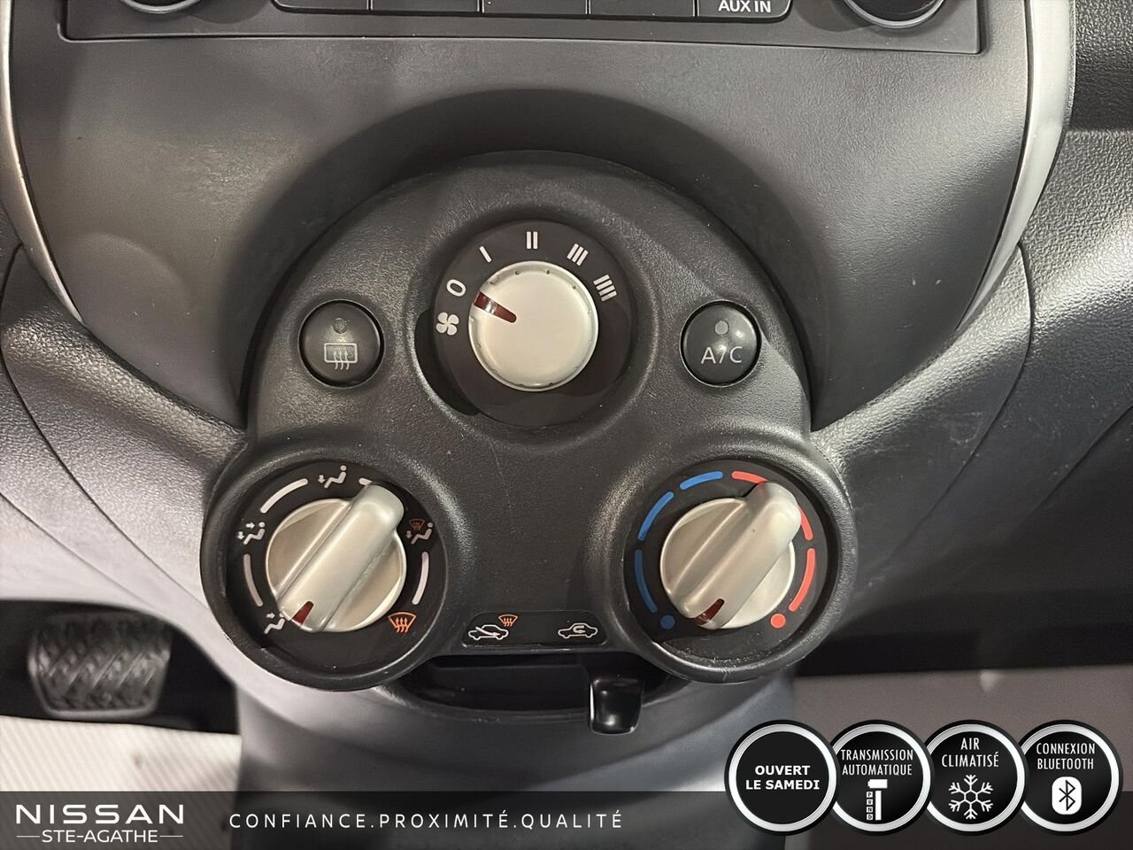 2017 Nissan Micra SV à hayon 4 portes BA Black Saint-Jérôme - photo #17