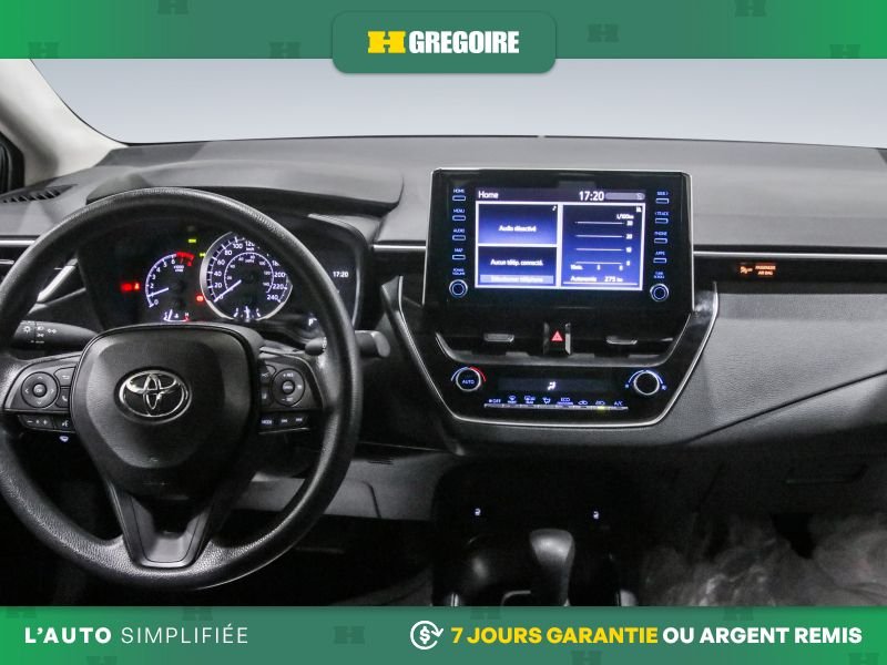 Toyota Corolla 821684 | LE AUTO AC NAV GR ELECT CAM RECUL BLEUTOOTH 2021 Gris Laval - photo #17