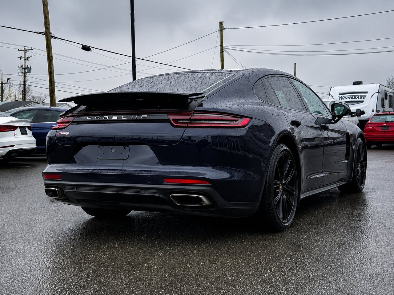 2019 Porsche Panamera 4 Chrono Blue Granby - photo #6