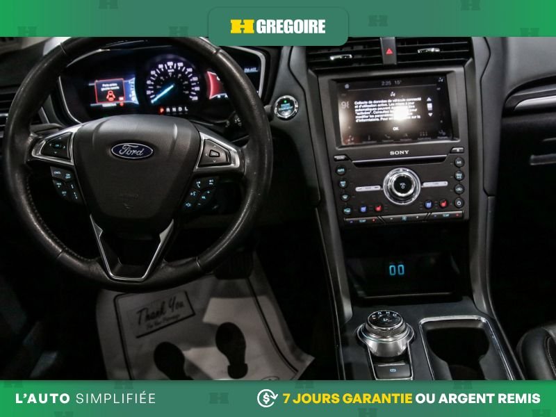 Ford Fusion 728870 | HYBRID TITANIUM CUIR TOIT MAGS CAM RECULE 2020 Gris Laval - photo #19