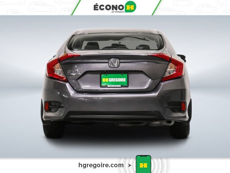 Honda Civic 821463 | EX AUTO TOIT GR ÉLEC A/C BLUETOOTH CAMÉRA MAGS 2016 Gris Laval - photo #6