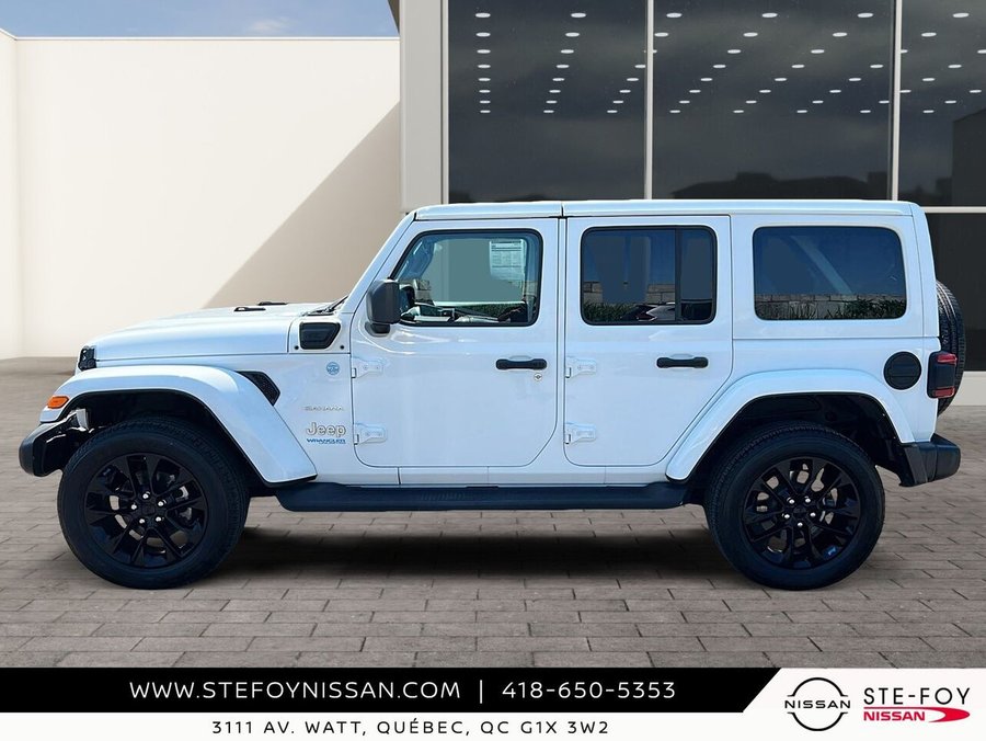 2022 Jeep WRANGLER 4XE UNLIMITED COLD WEATHER GROUP 2022 White