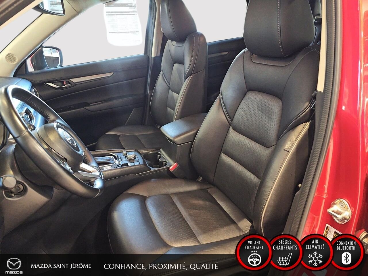2024 Mazda CX-5 GS TI sans désactivation de cylindres Red Saint-Jérôme - photo #17