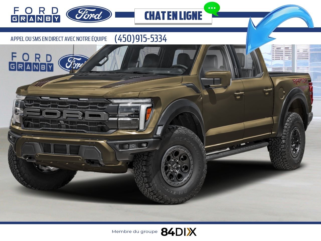 Ford F-150 2025 Vert abri Granby - photo #0