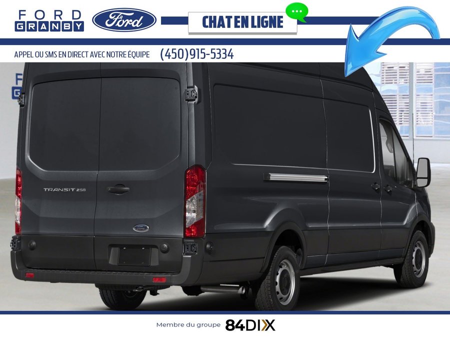 2025 Ford Transit Cargo Van Agate Black Metallic