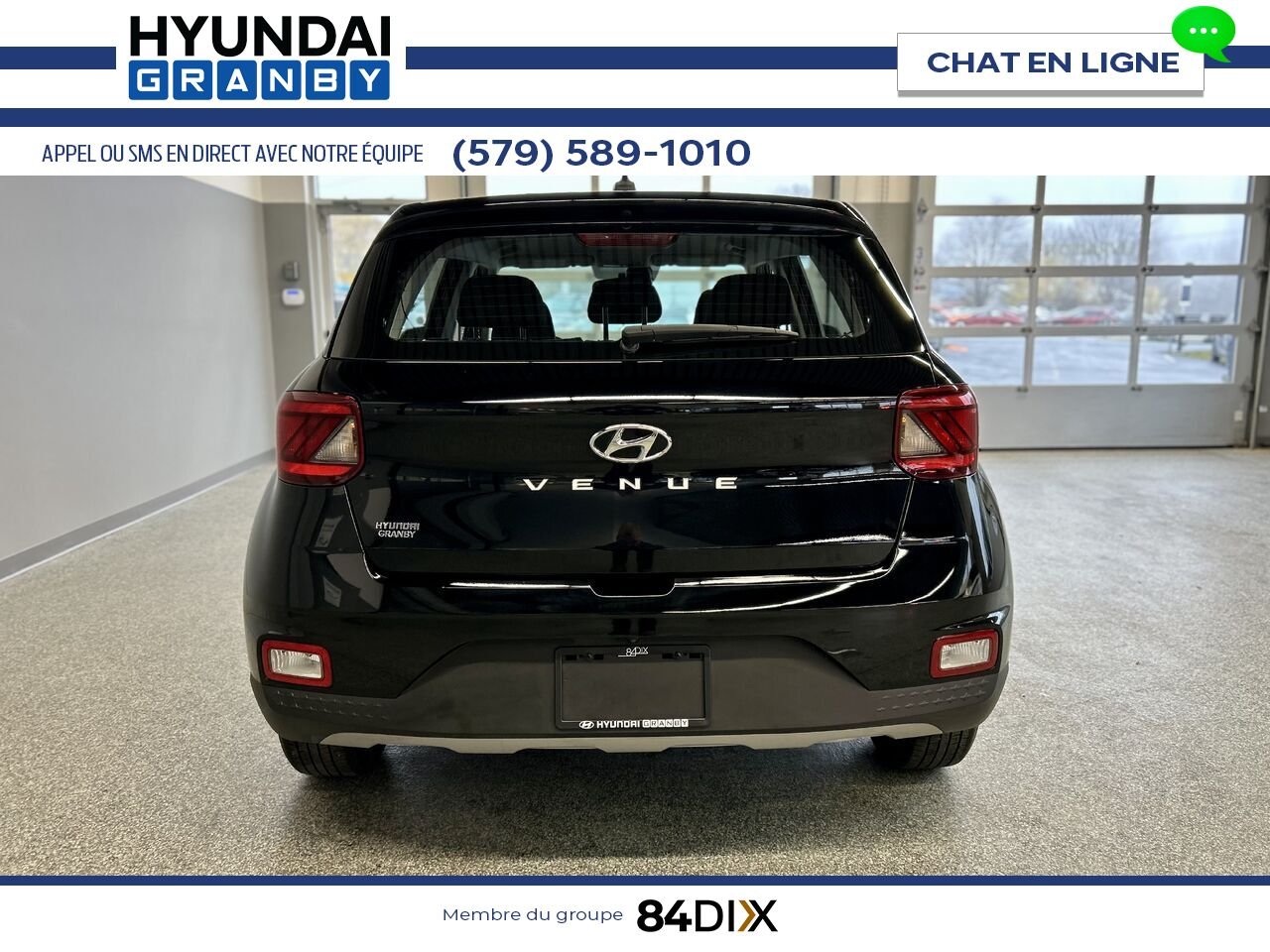 Hyundai Venue 2024 Noir Granby - photo #5