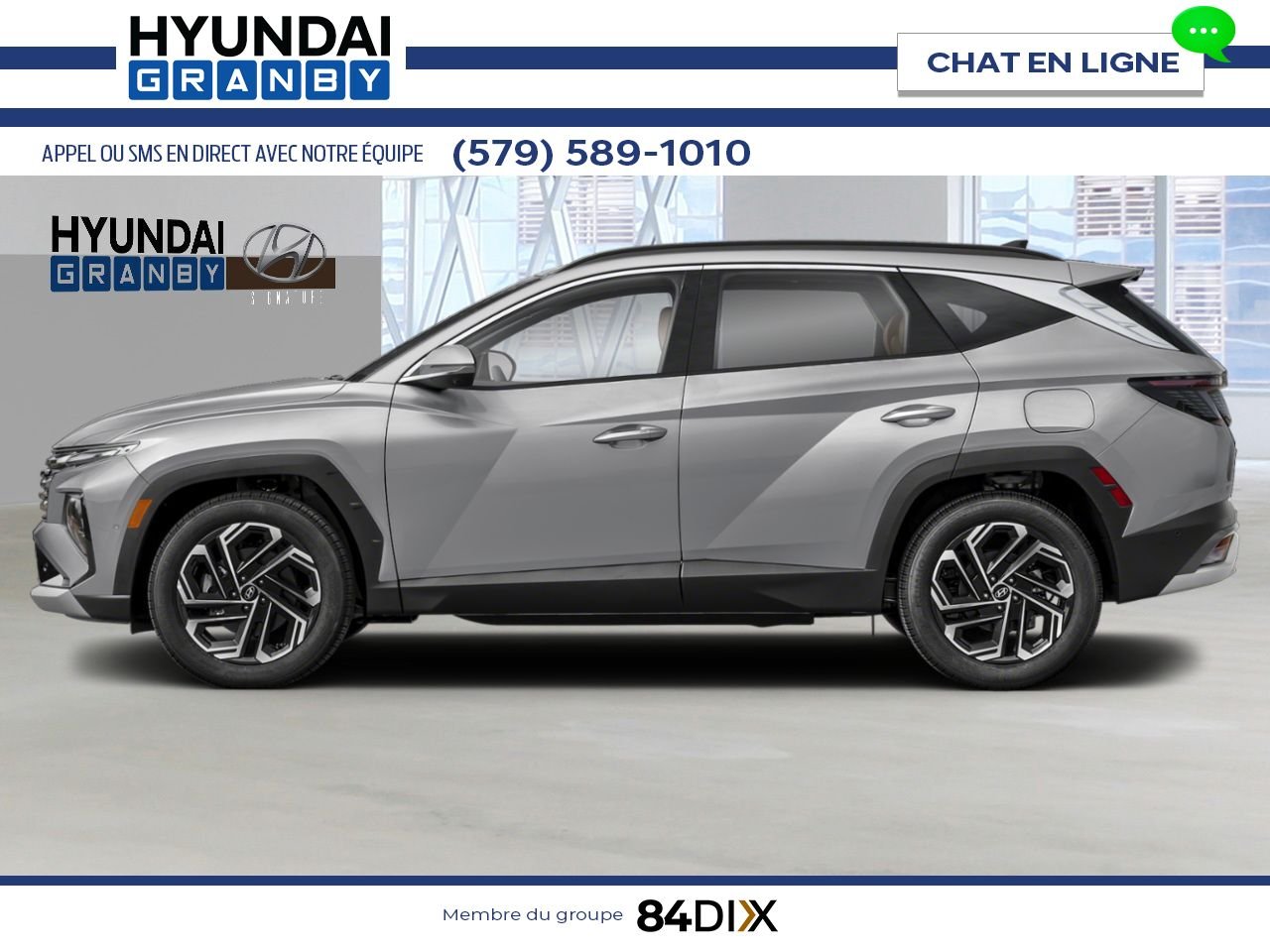 HYUNDAI Tucson 2026 Argent miroitant Granby - photo #1