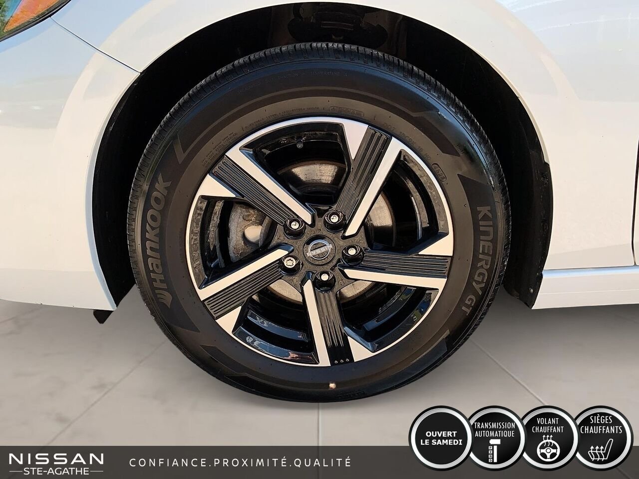 2024 Nissan Sentra SV CVT White Saint-Jérôme - photo #6