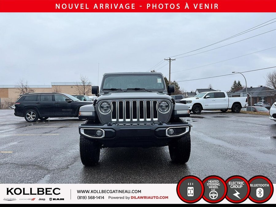 JEEP WRANGLER UNLIMITED *** CLEAN CARFAX + BAS KILOMÉTRAGE *** 2020 Gris