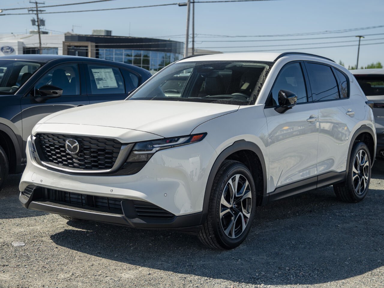 MAZDA CX-5 2658 | GS TI 2026 Blanc rhodium métallisé Val-d'Or - photo #0